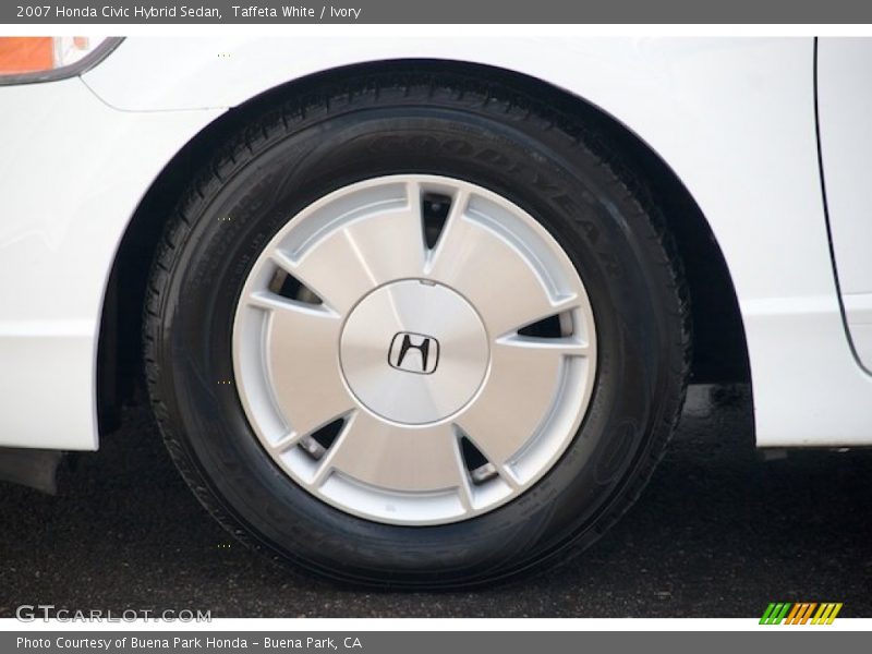 Taffeta White / Ivory 2007 Honda Civic Hybrid Sedan