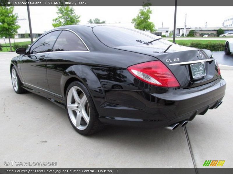 Black / Black 2008 Mercedes-Benz CL 63 AMG