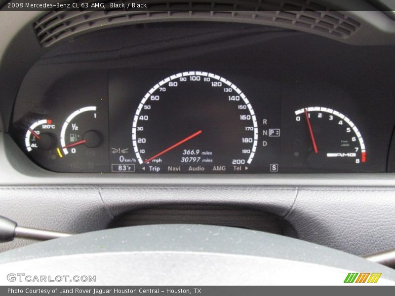  2008 CL 63 AMG 63 AMG Gauges