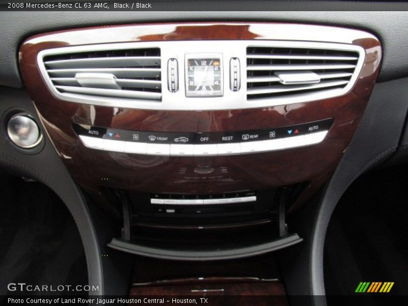 Controls of 2008 CL 63 AMG
