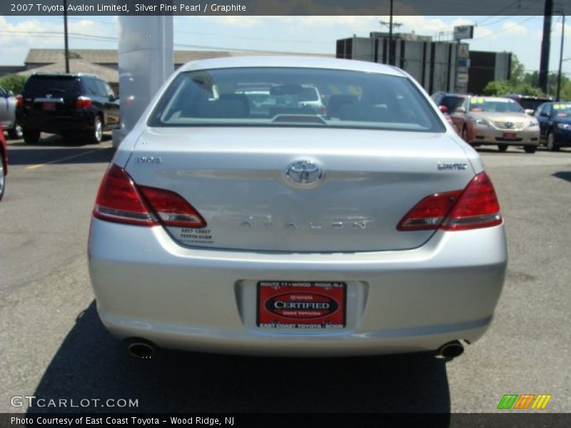 Silver Pine Pearl / Graphite 2007 Toyota Avalon Limited