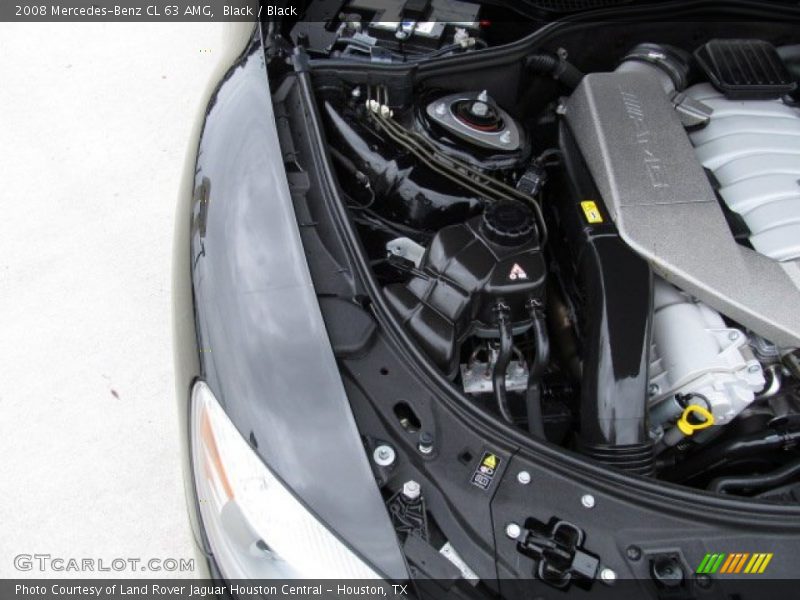 Black / Black 2008 Mercedes-Benz CL 63 AMG