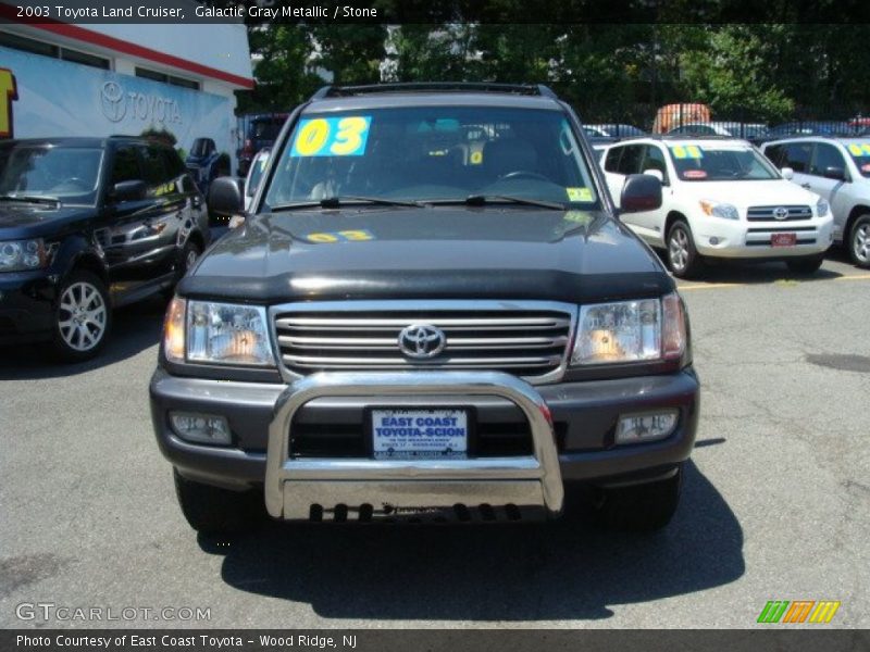 Galactic Gray Metallic / Stone 2003 Toyota Land Cruiser