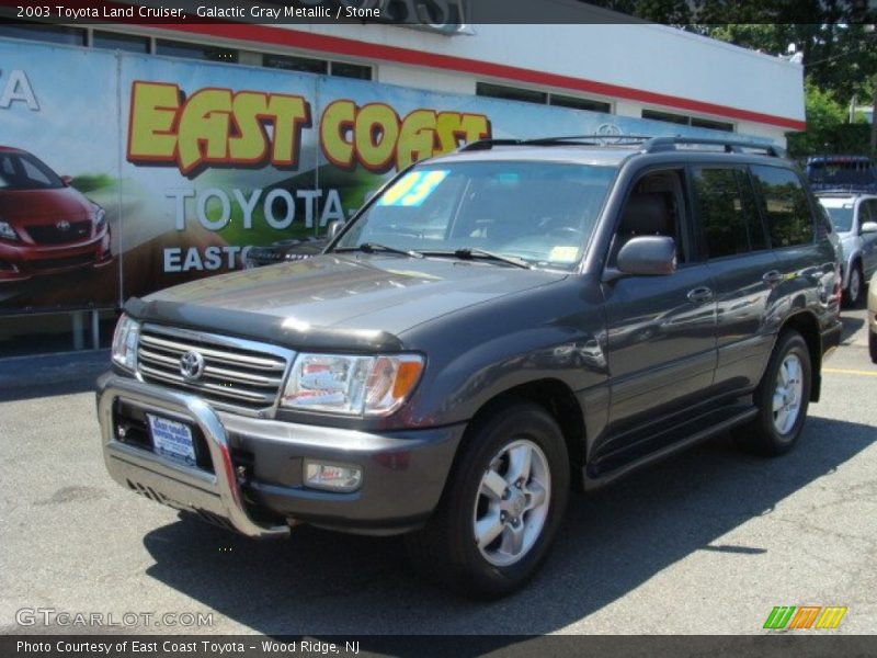 Galactic Gray Metallic / Stone 2003 Toyota Land Cruiser