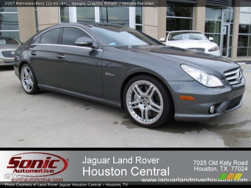 designo Graphite Metallic / designo Porcelain 2007 Mercedes-Benz CLS 63 AMG
