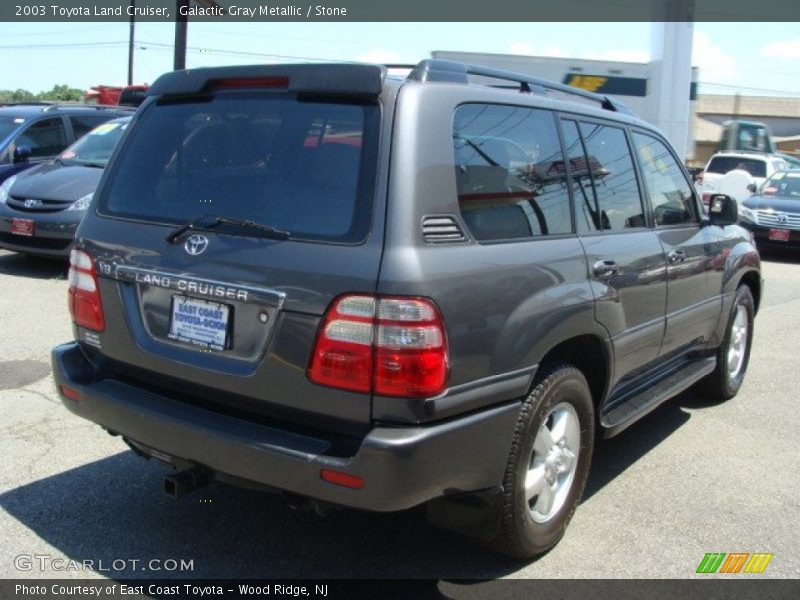 Galactic Gray Metallic / Stone 2003 Toyota Land Cruiser