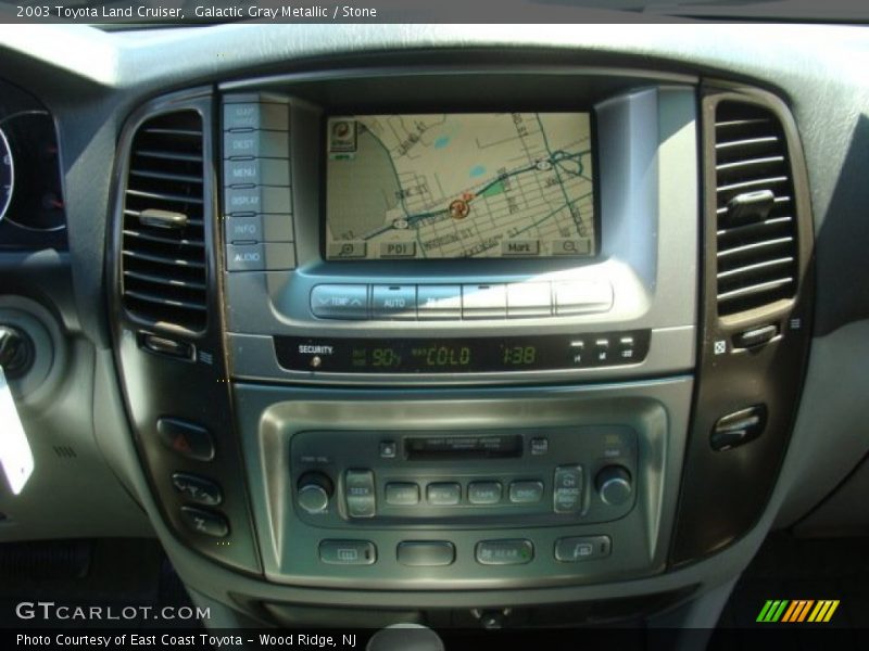 Galactic Gray Metallic / Stone 2003 Toyota Land Cruiser