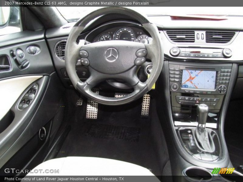 designo Graphite Metallic / designo Porcelain 2007 Mercedes-Benz CLS 63 AMG