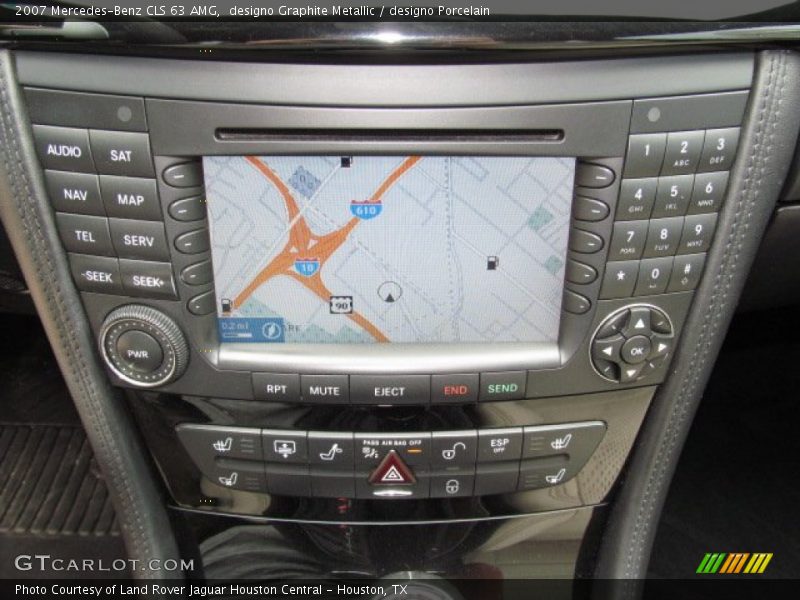 Navigation of 2007 CLS 63 AMG