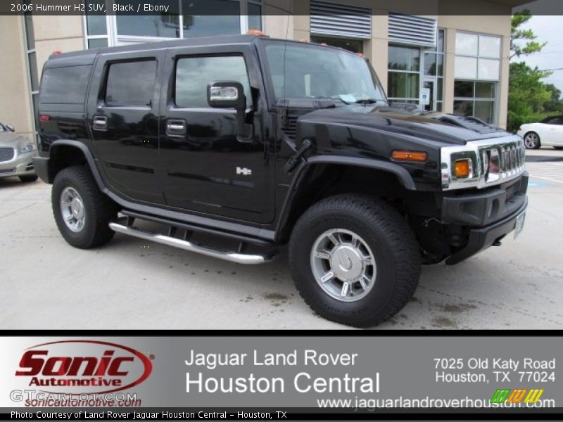 Black / Ebony 2006 Hummer H2 SUV