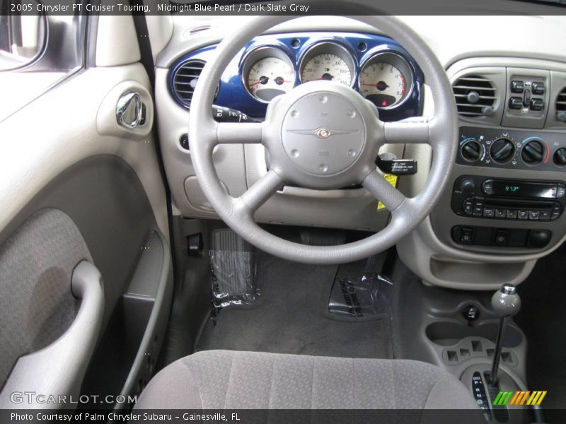 Midnight Blue Pearl / Dark Slate Gray 2005 Chrysler PT Cruiser Touring