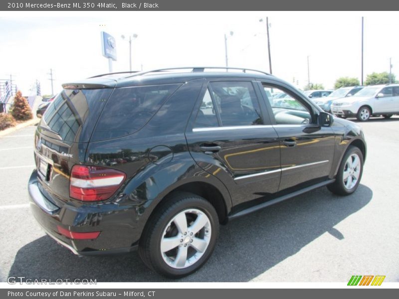 Black / Black 2010 Mercedes-Benz ML 350 4Matic