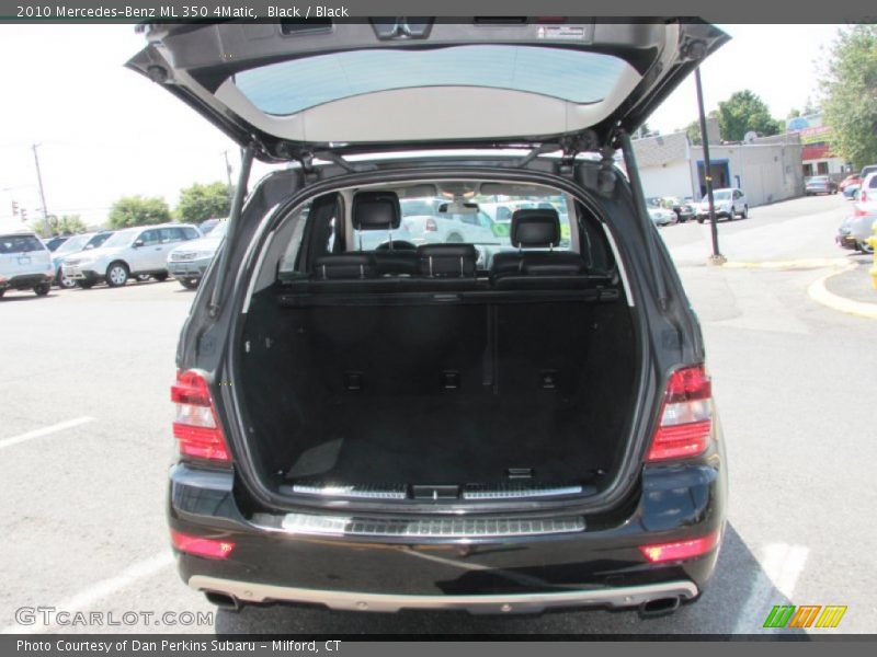 Black / Black 2010 Mercedes-Benz ML 350 4Matic
