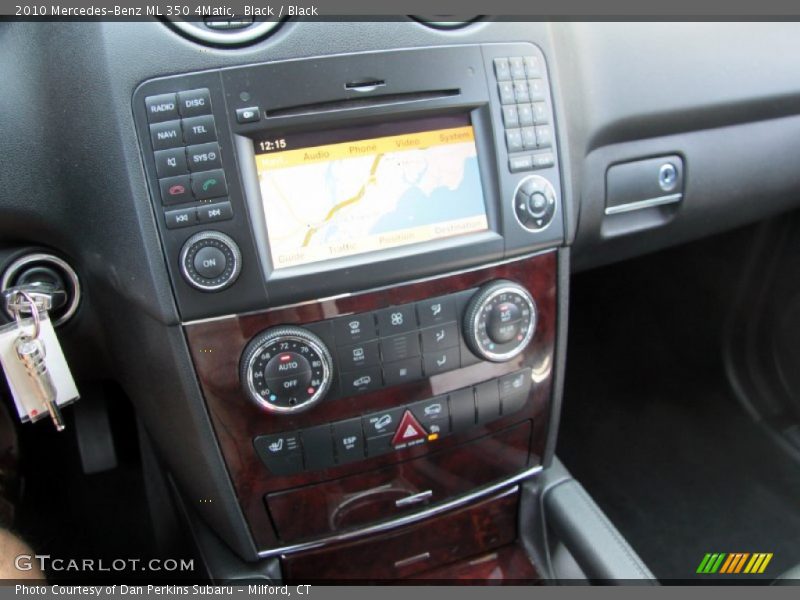 Black / Black 2010 Mercedes-Benz ML 350 4Matic