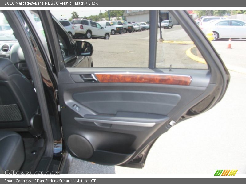 Black / Black 2010 Mercedes-Benz ML 350 4Matic