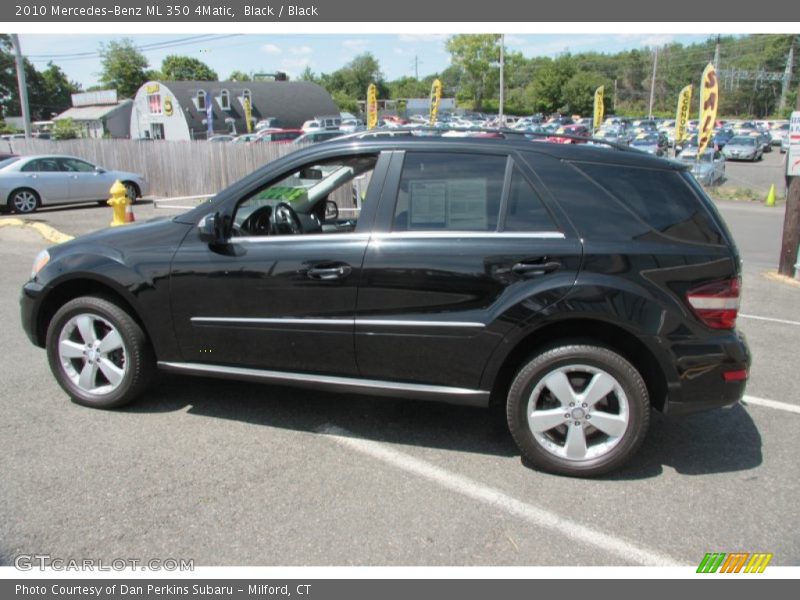 Black / Black 2010 Mercedes-Benz ML 350 4Matic