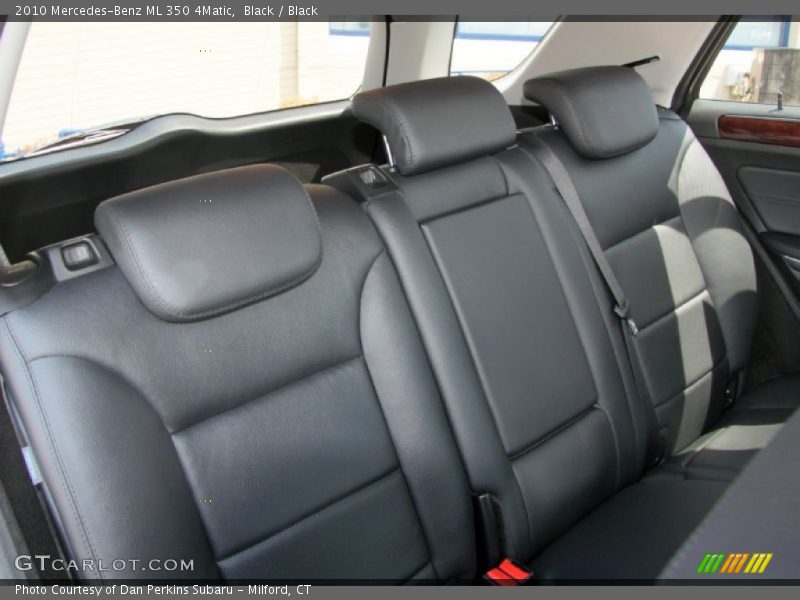 Black / Black 2010 Mercedes-Benz ML 350 4Matic