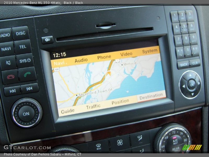 Black / Black 2010 Mercedes-Benz ML 350 4Matic