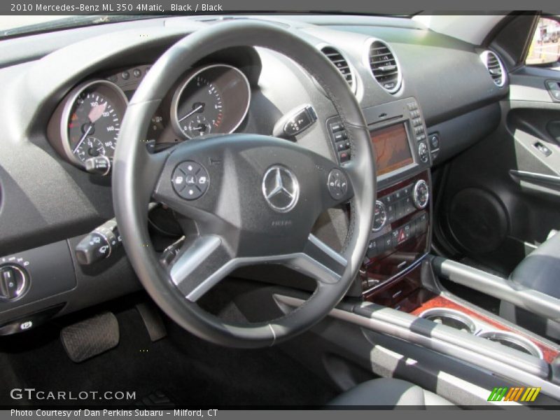 Black / Black 2010 Mercedes-Benz ML 350 4Matic