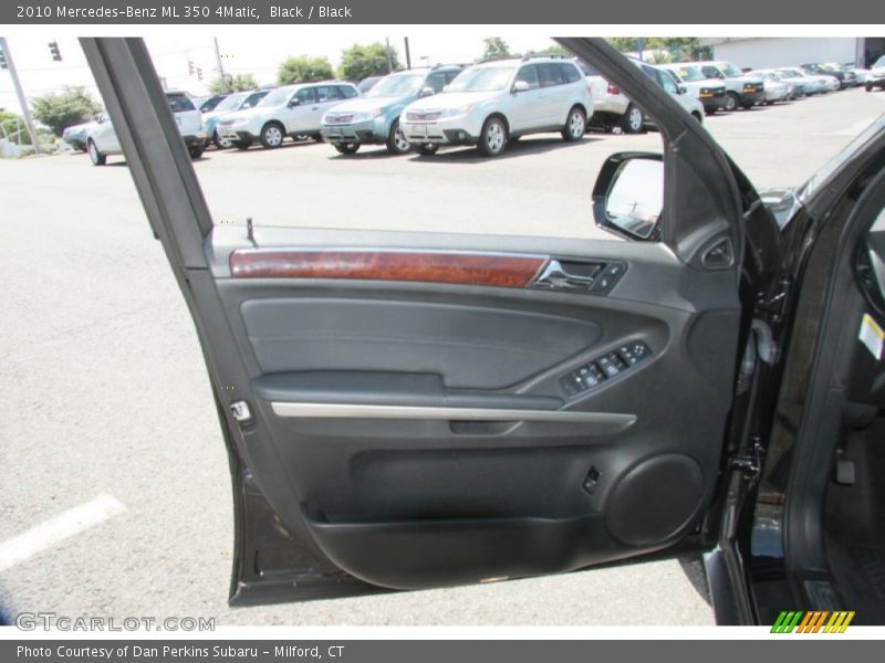 Black / Black 2010 Mercedes-Benz ML 350 4Matic