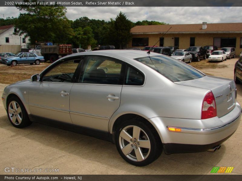Reflex Silver Metallic / Black 2002 Volkswagen Passat W8 4Motion Sedan