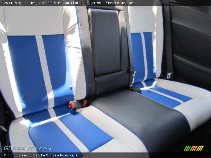 Rear Seat of 2011 Challenger SRT8 392 Inaugural Edition