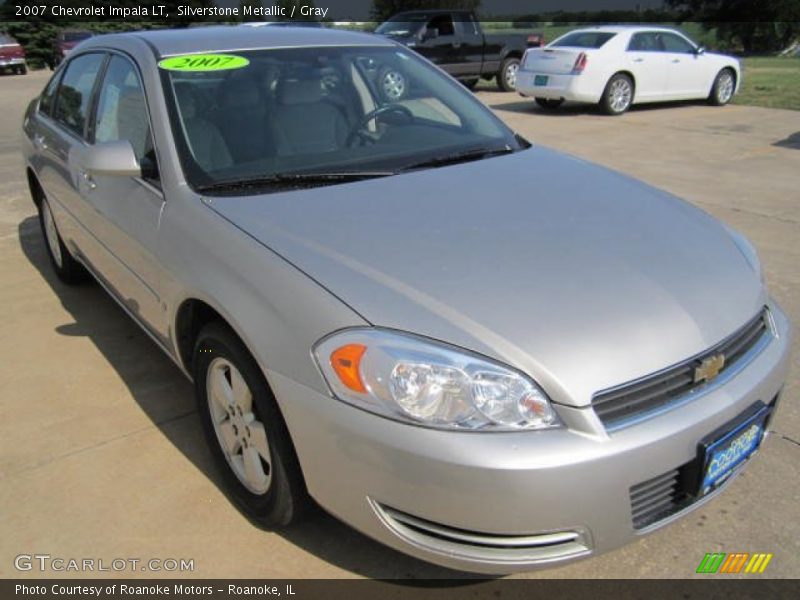 Silverstone Metallic / Gray 2007 Chevrolet Impala LT