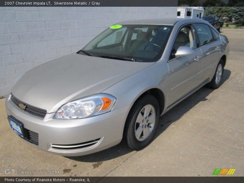 Silverstone Metallic / Gray 2007 Chevrolet Impala LT