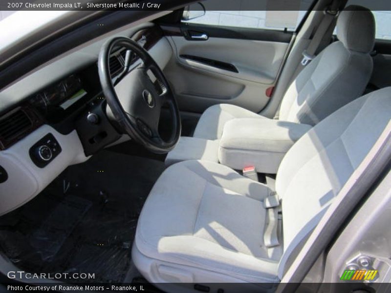 Silverstone Metallic / Gray 2007 Chevrolet Impala LT