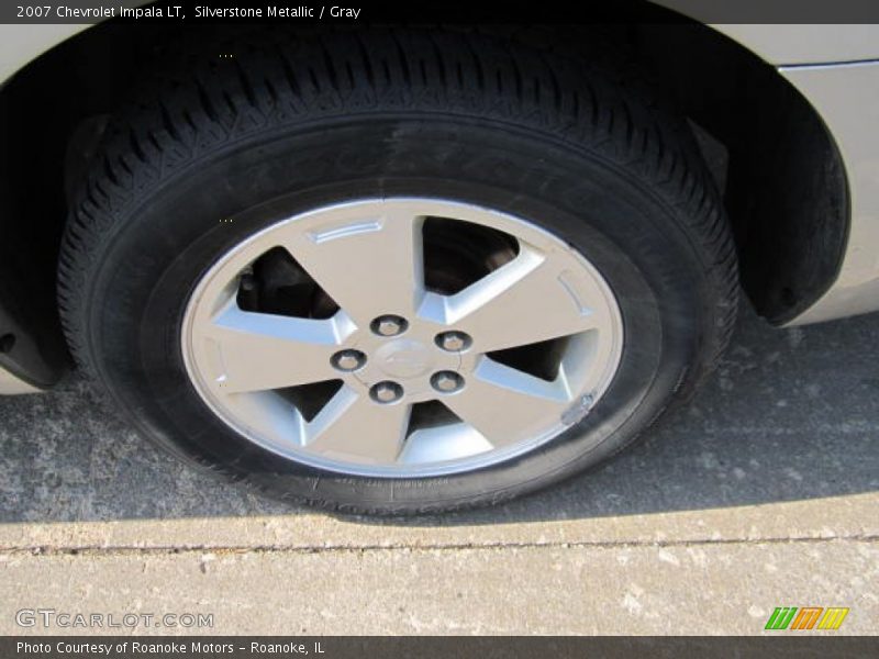 Silverstone Metallic / Gray 2007 Chevrolet Impala LT