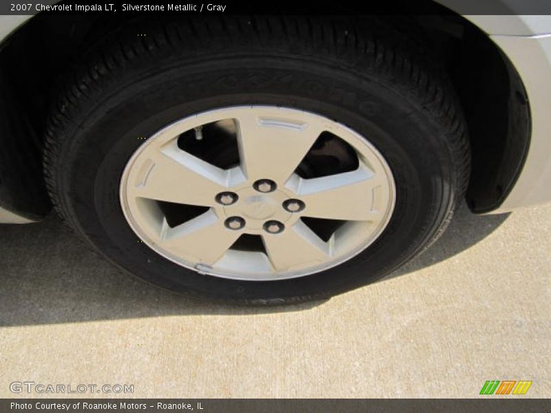 Silverstone Metallic / Gray 2007 Chevrolet Impala LT