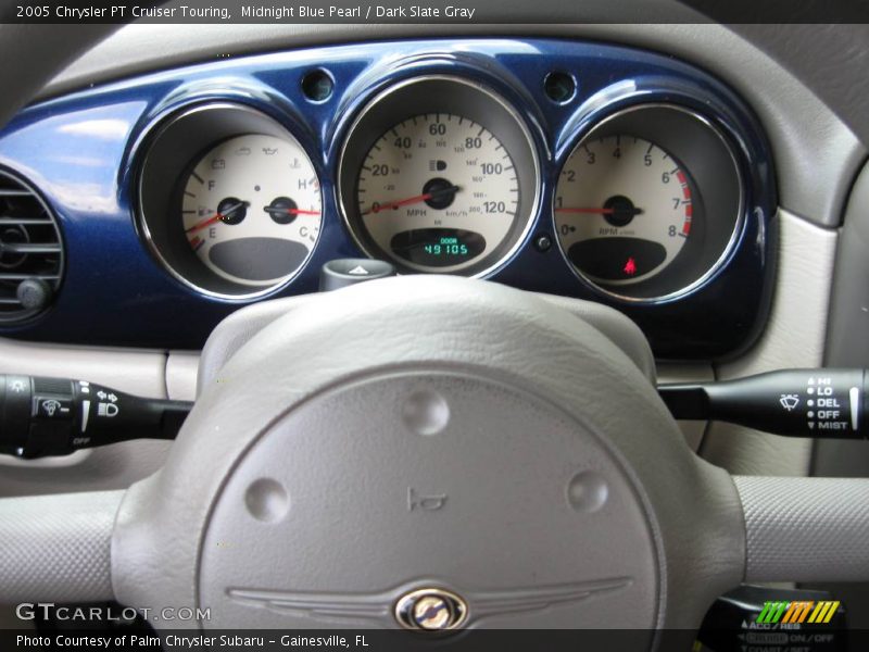 Midnight Blue Pearl / Dark Slate Gray 2005 Chrysler PT Cruiser Touring