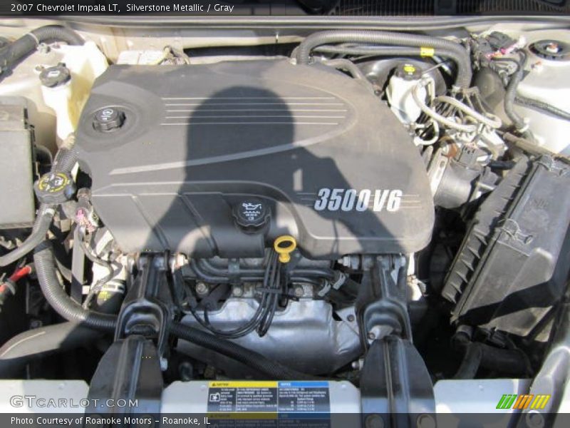 Silverstone Metallic / Gray 2007 Chevrolet Impala LT