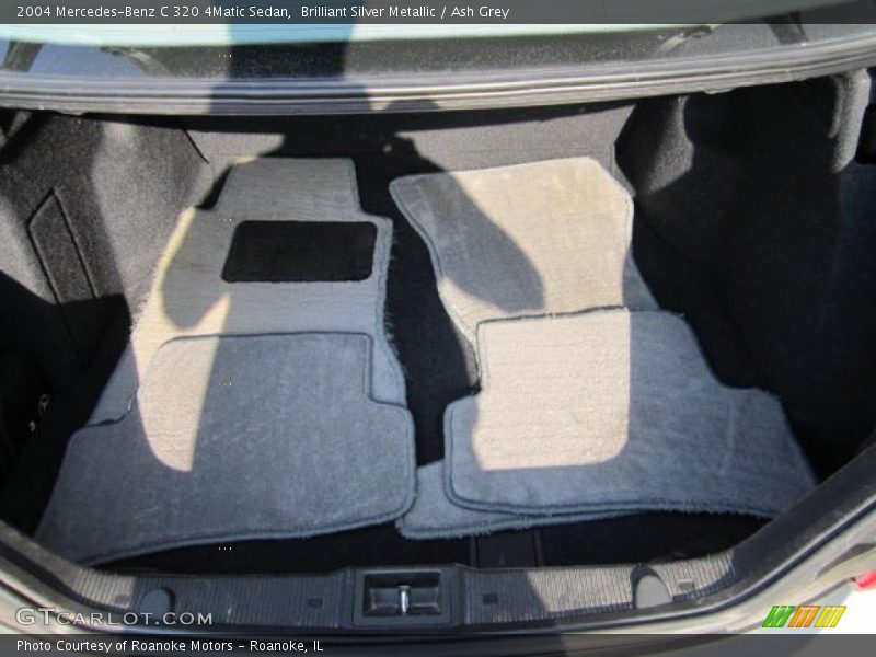 Brilliant Silver Metallic / Ash Grey 2004 Mercedes-Benz C 320 4Matic Sedan