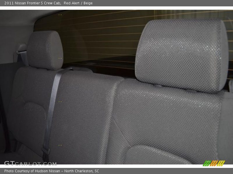 Red Alert / Beige 2011 Nissan Frontier S Crew Cab