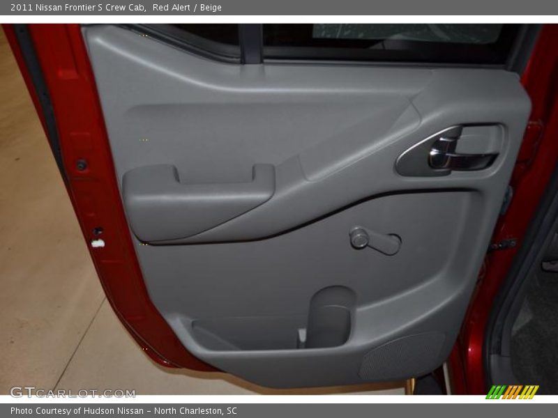 Red Alert / Beige 2011 Nissan Frontier S Crew Cab