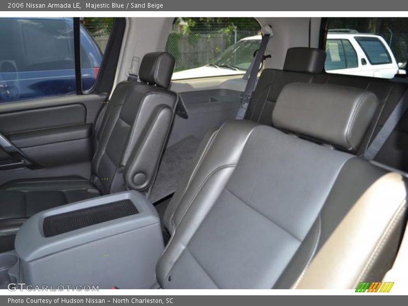 Majestic Blue / Sand Beige 2006 Nissan Armada LE
