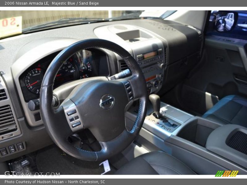 Majestic Blue / Sand Beige 2006 Nissan Armada LE