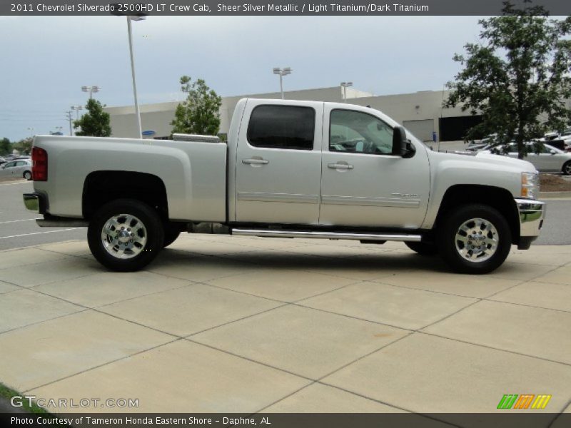 Sheer Silver Metallic / Light Titanium/Dark Titanium 2011 Chevrolet Silverado 2500HD LT Crew Cab