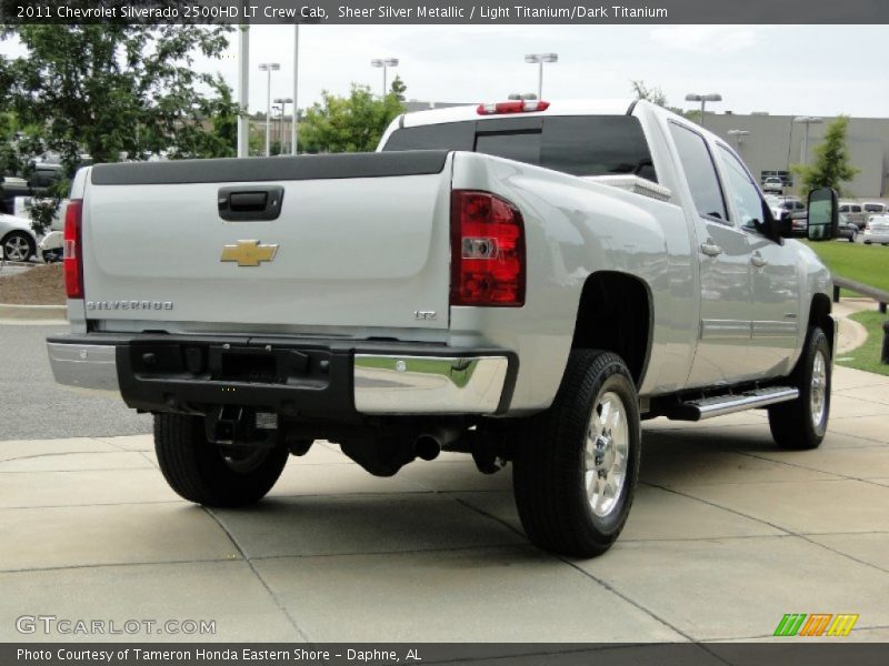 Sheer Silver Metallic / Light Titanium/Dark Titanium 2011 Chevrolet Silverado 2500HD LT Crew Cab