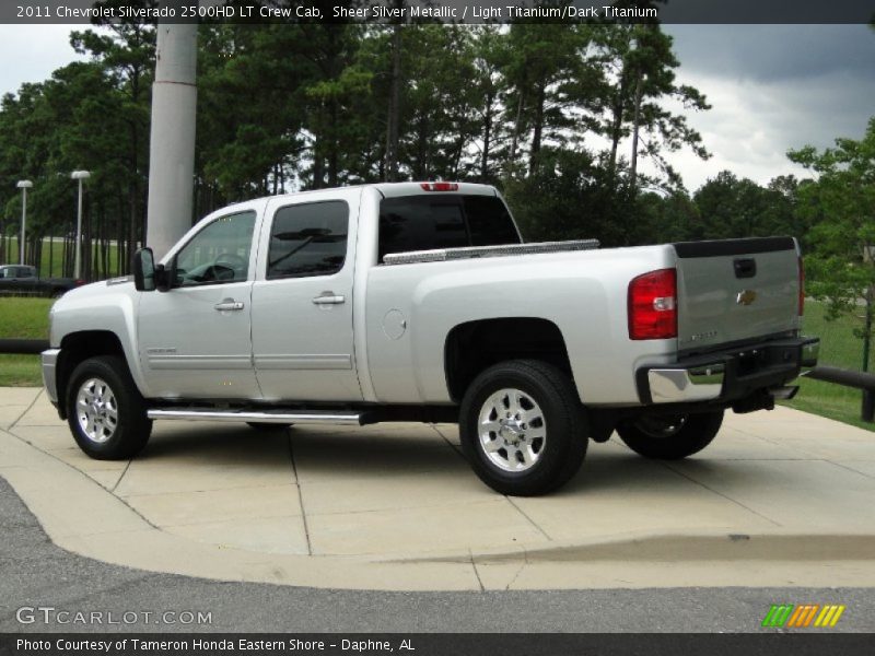 Sheer Silver Metallic / Light Titanium/Dark Titanium 2011 Chevrolet Silverado 2500HD LT Crew Cab