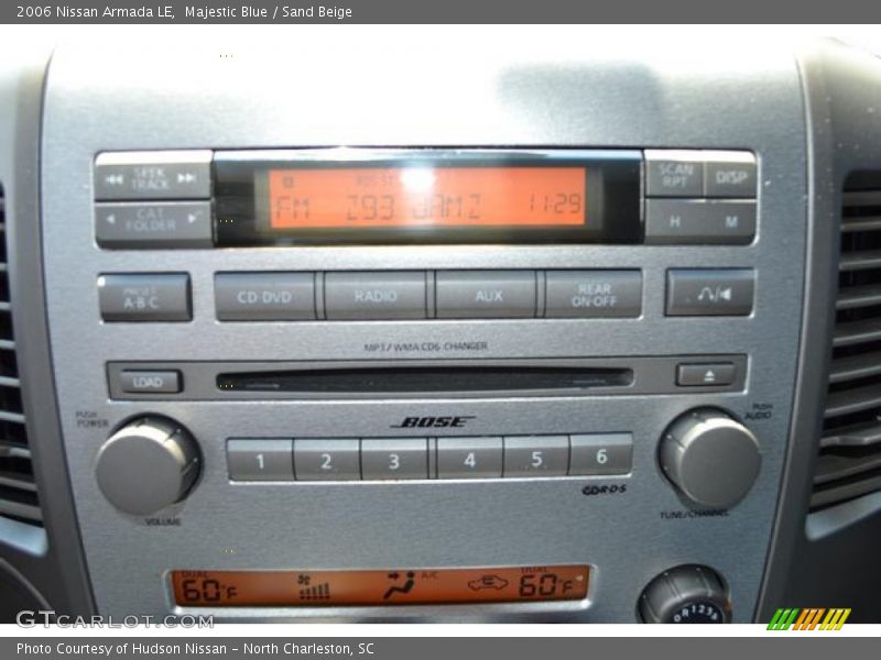 Majestic Blue / Sand Beige 2006 Nissan Armada LE