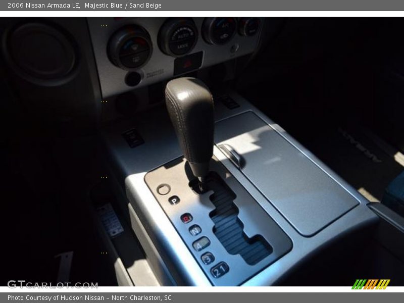 Majestic Blue / Sand Beige 2006 Nissan Armada LE