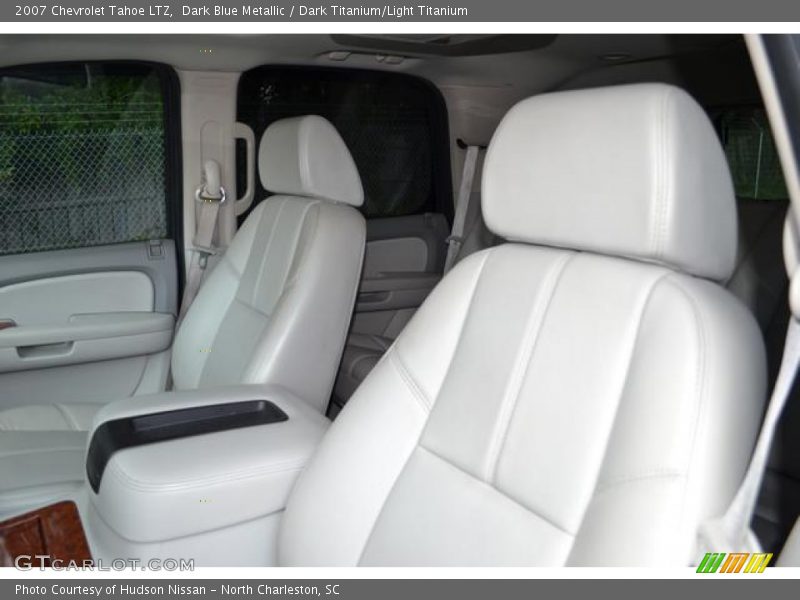 Dark Blue Metallic / Dark Titanium/Light Titanium 2007 Chevrolet Tahoe LTZ