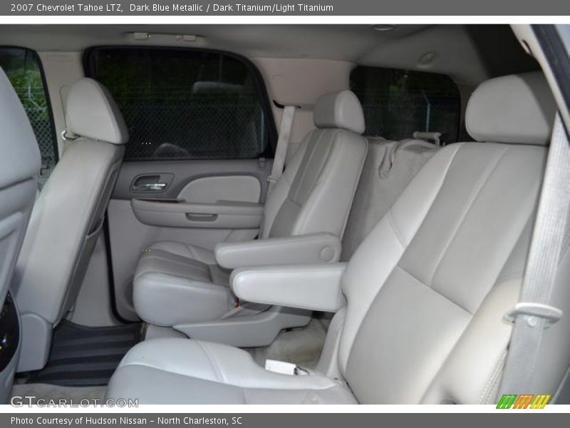 Dark Blue Metallic / Dark Titanium/Light Titanium 2007 Chevrolet Tahoe LTZ