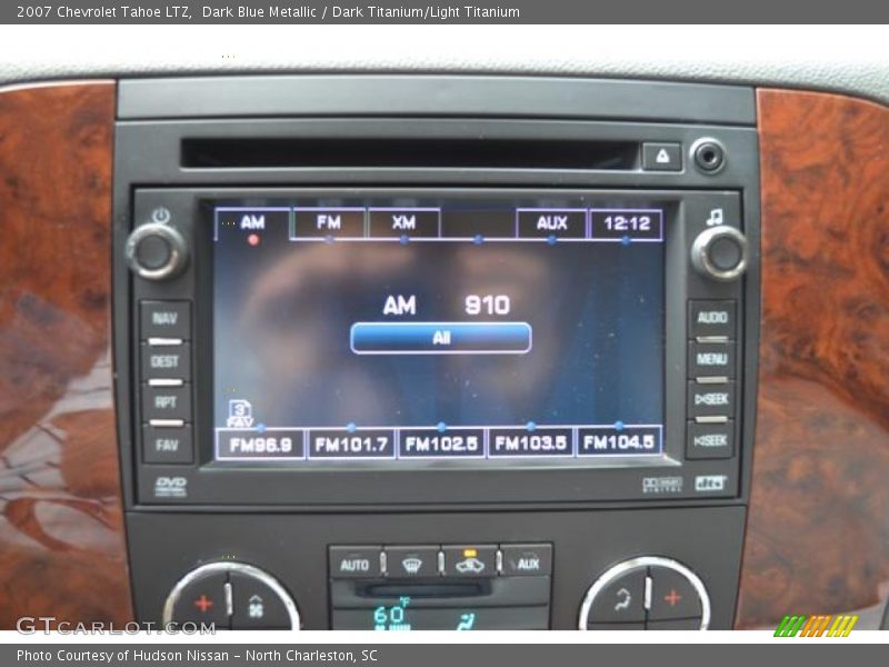 Dark Blue Metallic / Dark Titanium/Light Titanium 2007 Chevrolet Tahoe LTZ