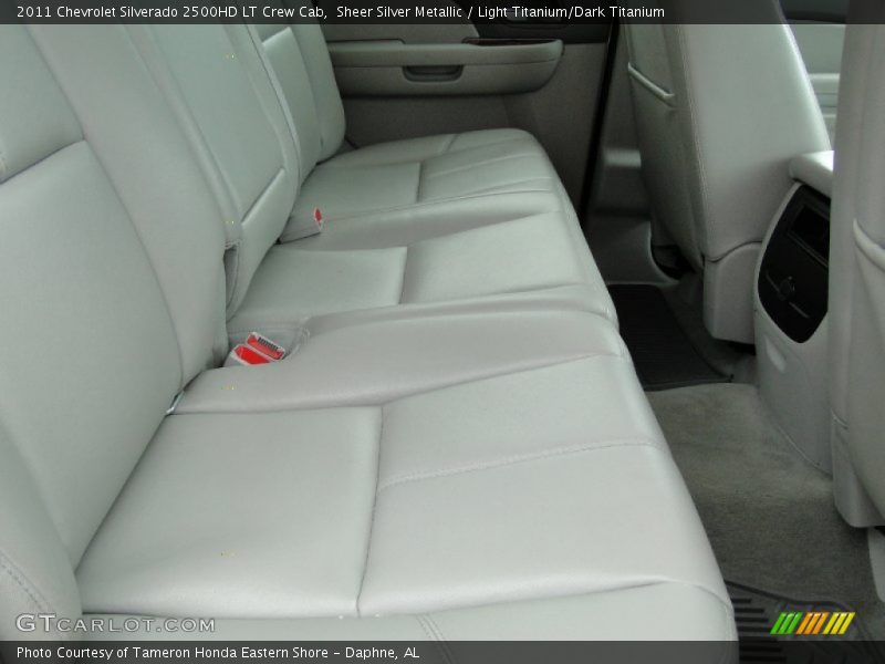 Sheer Silver Metallic / Light Titanium/Dark Titanium 2011 Chevrolet Silverado 2500HD LT Crew Cab
