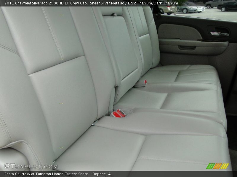 Sheer Silver Metallic / Light Titanium/Dark Titanium 2011 Chevrolet Silverado 2500HD LT Crew Cab
