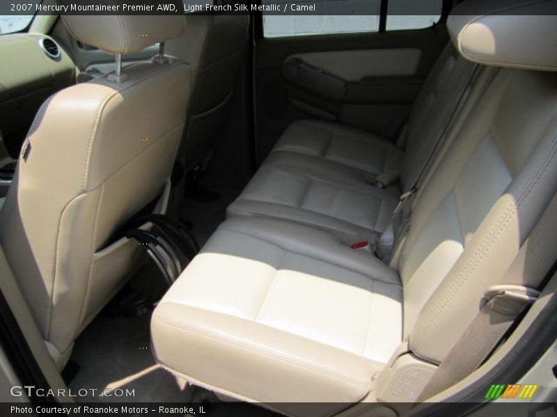 Light French Silk Metallic / Camel 2007 Mercury Mountaineer Premier AWD