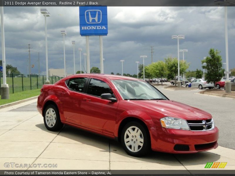 Redline 2 Pearl / Black 2011 Dodge Avenger Express